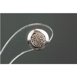 Sterling Silver Diamond Earrings RV$240