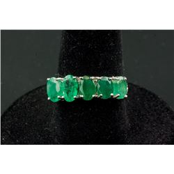 2.50ct Emerald White Gold Ring CRV$1200