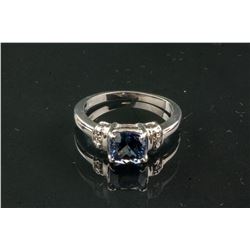 1.90ct Tanzanite and 0.02 Diamond Ring CRV$3750