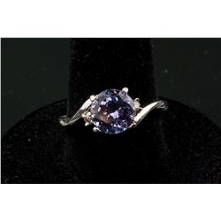 2.10ct Tanzanite &0.04ct Diamond Ring CRV$5000
