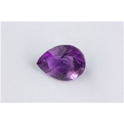 5.45ct Genuine Pear Shape Amethyst Gemstone RV$150