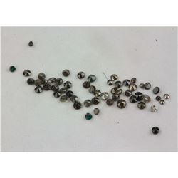 0.5ct Genuine Black Diamonds CRV$325