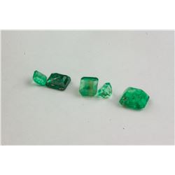 1.95ct Genuine Emerald Cut Emeralds RV$200
