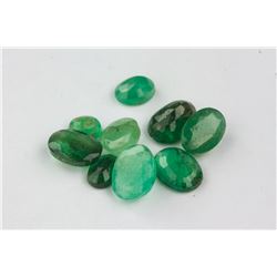 8.85ct Genuine Oval Shape Emerald Gemstones RV$300