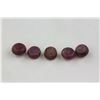 Image 2 : 32.15ct Genuine Round Shape Ruby Gemstones RV$400