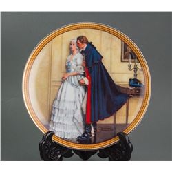 1986 Limited Norman Rockwell Porcelain Plate