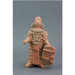 South American Pottery Warrior Figure