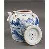 Image 4 : Chinese Blue and White Porcelain Teapot with Mark
