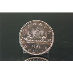 Canadian 1966 Silver One Dollar Coin RV$200