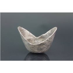 Chinese Silver Yuanbao Ingot Shandong Yanke Mark
