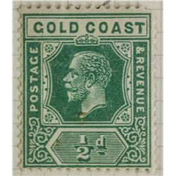Australia Gold Coast 1/2 D 1913-1923 Stamp
