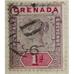 Grenada 1 D Stamp