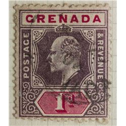 Grenada 1 D Stamp