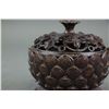 Image 5 : Chinese Bronze Lotus Censer with Thunderbolt Mark