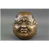 Image 4 : Chinese Bronze Four-Face Figure Head with Mark
