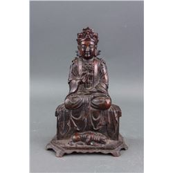 Chinese Bronze Shakyamuni Buddha Statue