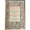 Image 1 : Rare 1603 Edition Hard Cover Missale Constantiense