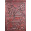 Image 4 : Chinese Rose Wood Carved Screen Panel with Stand