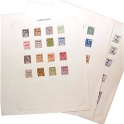 FRANCE OFFICES IN CHINA TCHONGKING 1903-1919 COLLECTION