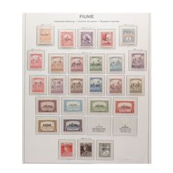 FIUME 1918-1924 COLLECTION MINT & USED