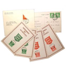 GUERNSEY JERSEY CHANNEL ISLANDS COVER & CARDS
