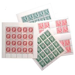 FRANCE 1944 PROPAGANDA STAMP SHEETS