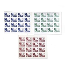 LITZMANNSTADT/LODZ GHETTO 1944 JEWISH POST SHEETS