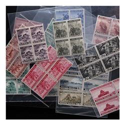 POLAND EXILE GOVERNMENT 1941-1943 SETS BLOCKS MINT
