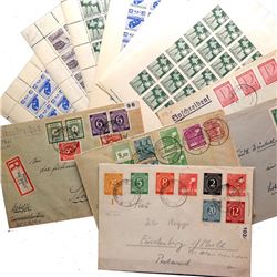 GERMANY 1945-1948 SOVIET OCCUPATION/ZONE SELECTION