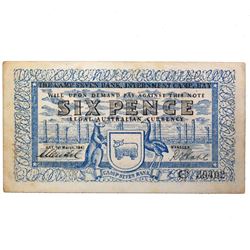 HAY AUSTRALIA WORLD WAR II INTERNMENT CAMP SIXPENCE