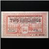 Image 2 : HAY AUSTRALIA WWII INTERNMENT CAMP TWO SHILLINGS NOTE
