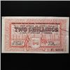 Image 2 : HAY AUSTRALIA WWII INTERNMENT CAMP TWO SHILLINGS NOTE