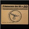 Image 2 : AUSCHWITZ CONCENTRATION CAMP 50PF COUPON/NOTE