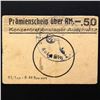 Image 2 : AUSCHWITZ CONCENTRATION CAMP 50PF COUPON/NOTE