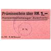 Image 1 : AUSCHWITZ CONCENTRATION CAMP 1RM COUPON/NOTE