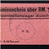 Image 4 : AUSCHWITZ CONCENTRATION CAMP 1RM COUPON/NOTE
