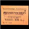 Image 2 : MAUTHAUSEN CONCENTRATION CAMP 1RM COUPON/NOTE