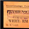 Image 4 : MAUTHAUSEN CONCENTRATION CAMP 1RM COUPON/NOTE