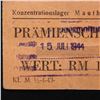 Image 4 : MAUTHAUSEN CONCENTRATION CAMP 1RM COUPON/NOTE