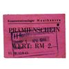 Image 1 : MAUTHAUSEN CONCENTRATION CAMP 2RM COUPON/NOTE
