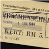 Image 4 : MAUTHAUSEN CONCENTRATION CAMP 5RM COUPON/NOTE