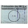 Image 1 : MAUTHAUSEN CONCENTRATION CAMP 1RM COUPON/NOTE
