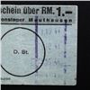 Image 4 : MAUTHAUSEN CONCENTRATION CAMP 1RM COUPON/NOTE