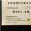 Image 5 : DACHAU CONCENTRATION CAMP 1RM COUPON/NOTE