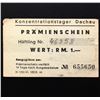 Image 2 : DACHAU CONCENTRATION CAMP 1RM COUPON/NOTE