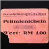 Image 2 : GRO-ROSEN CONCENTRATION CAMP 1RM COUPON/NOTE