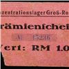 Image 4 : GRO-ROSEN CONCENTRATION CAMP 1RM COUPON/NOTE