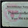 Image 5 : NEUENGAMME CONCENTRATION CAMP 50PF COUPON/NOTE