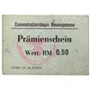 Image 1 : NEUENGAMME CONCENTRATION CAMP 50PF COUPON/NOTE