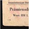 Image 4 : NEUENGAMME CONCENTRATION CAMP 1RM COUPON/NOTE